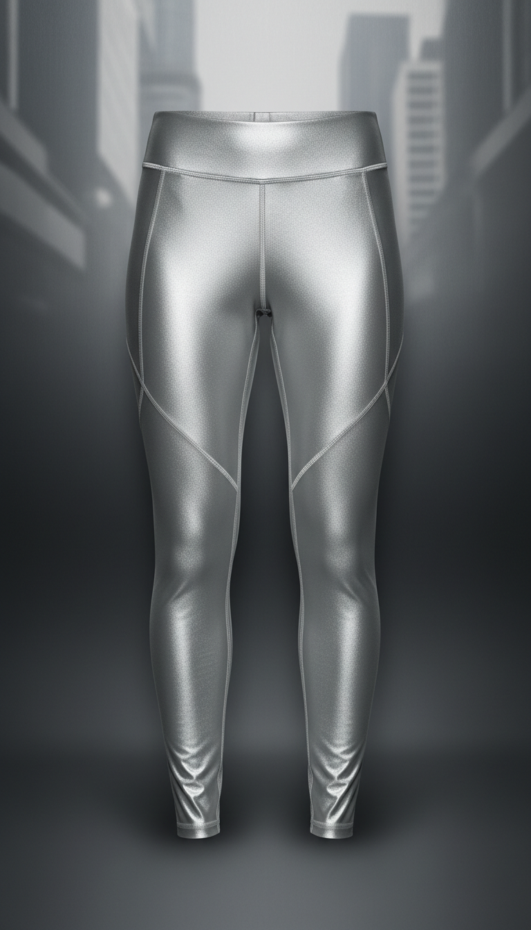Sidewalk Silver Technical Leggings