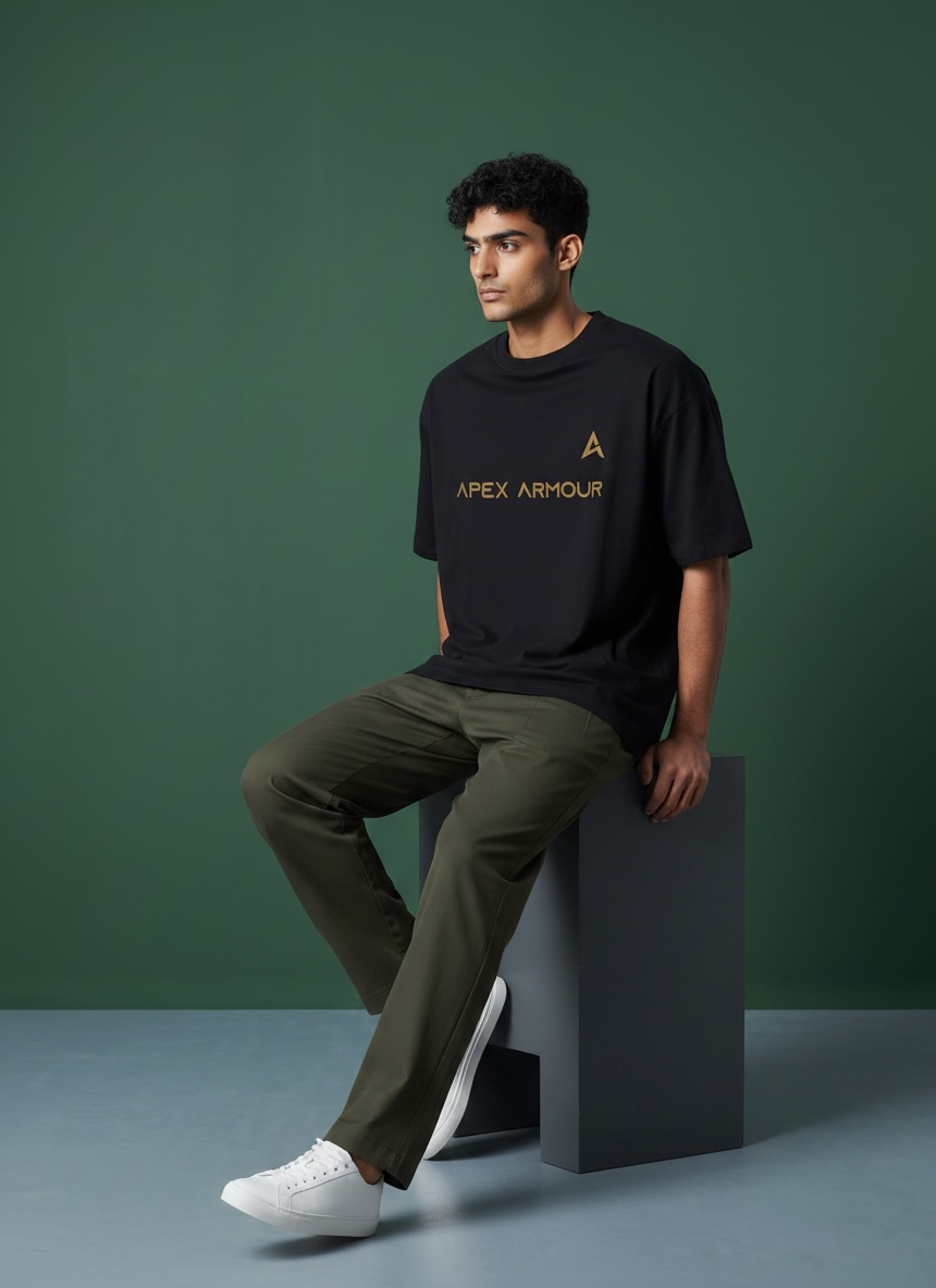 Core Drop Tee - Black