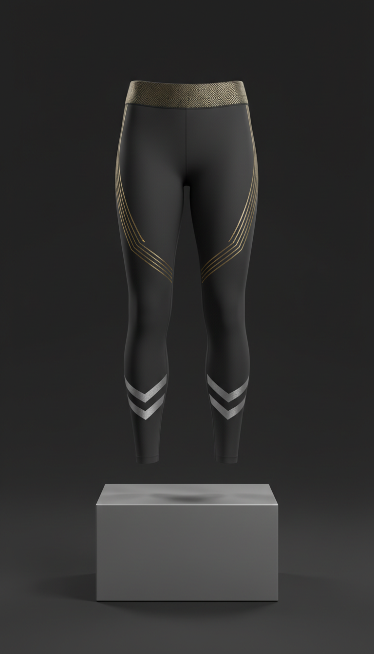 Compression Leggings With Precision Support