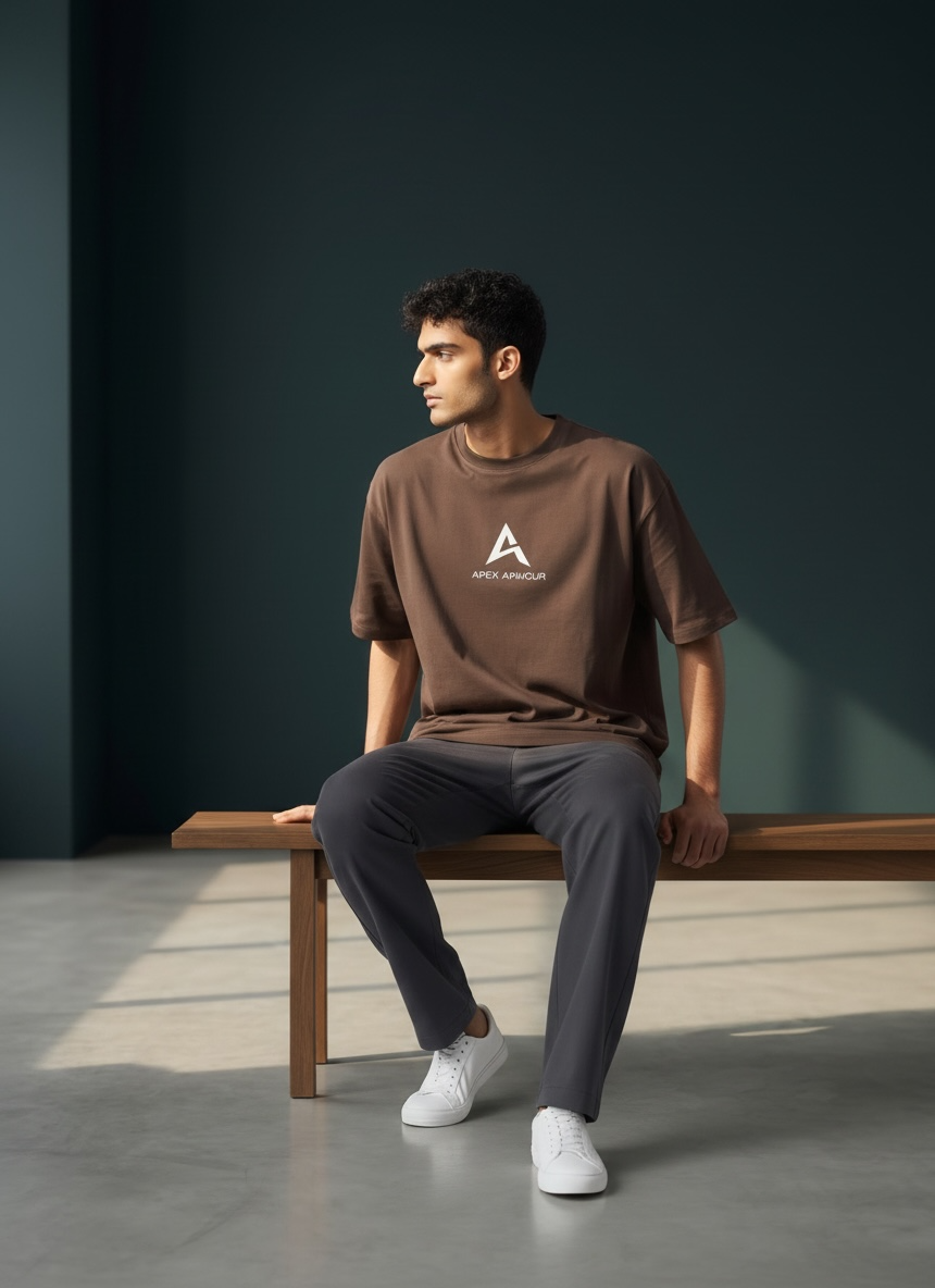 Essential Tee - Brown