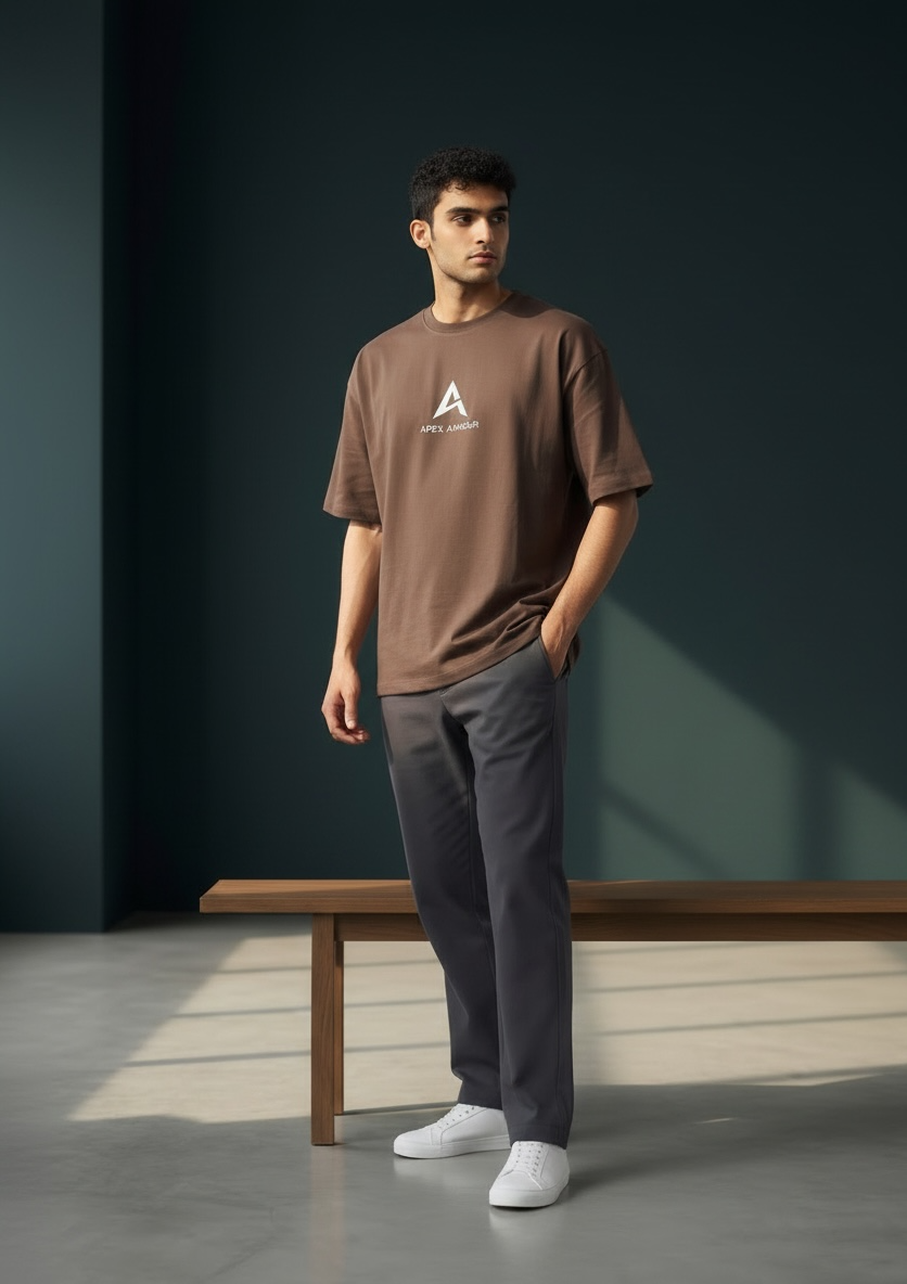 Essential Tee - Brown