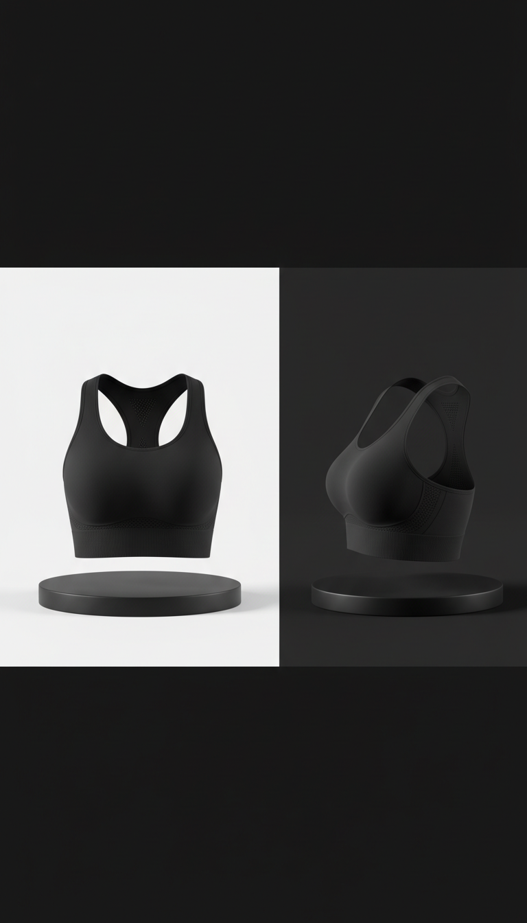 Obsidian Seamless Sports Bra