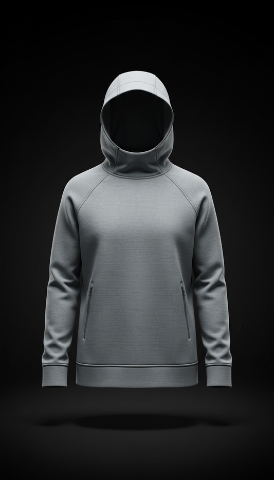 Unisex Silver Frost Tech Hoodie