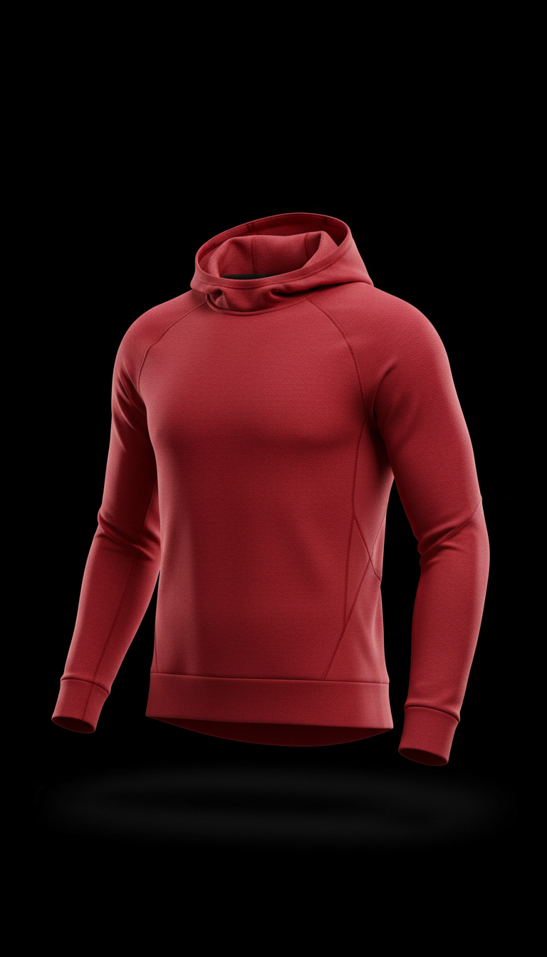 Pulse Red Performance Hoodie