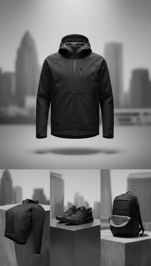 Matte Black Performance Jacket
